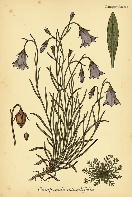 Campanule À Feuilles Rondes