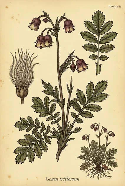Three-flowered Avens