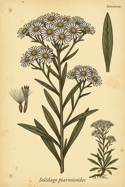 Upland White Goldenrod