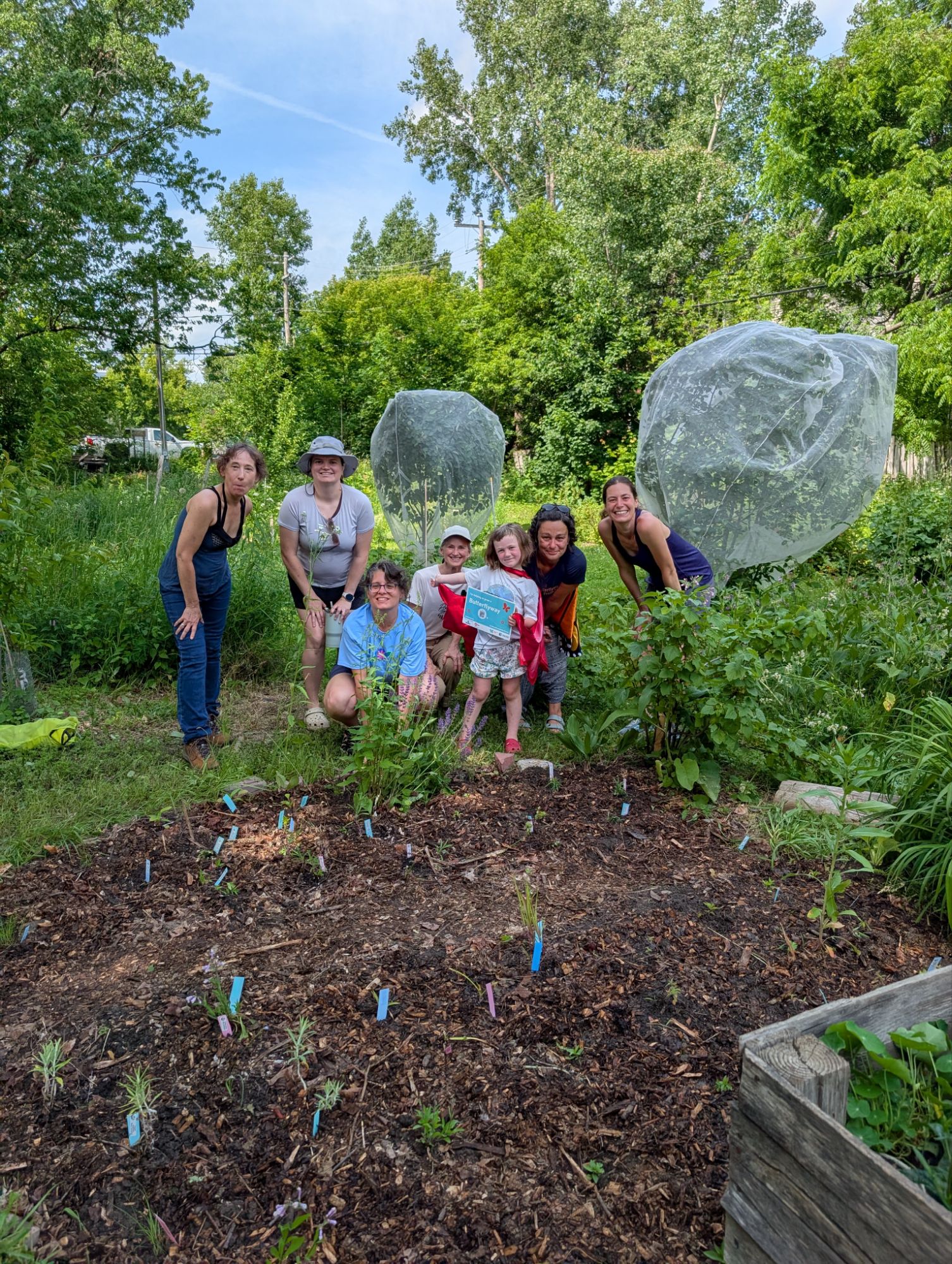 Aylmer Butterflyway planting at Jardin Nord